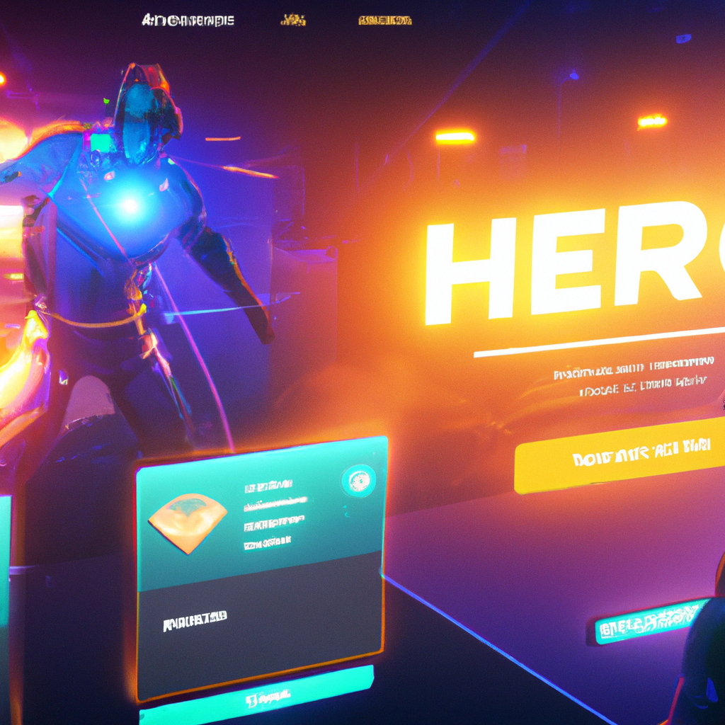 ArcForge hero montage of neon arenas and player HUDs